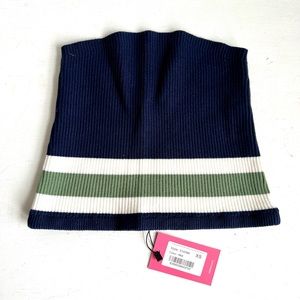 Edikted navy blue neck wrap size XS NWT